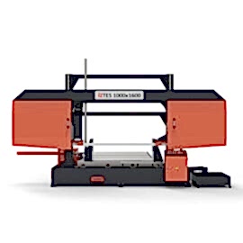 1000x1600 Yarı Otomatik Motorlu Şerit Testere Makinası
