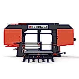 1500X2500 Yarı Otomatik Tabla Sürmeli Şerit Testere Makinesi